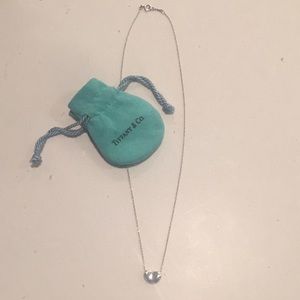 Tiffany Elsa Peretti bean necklace